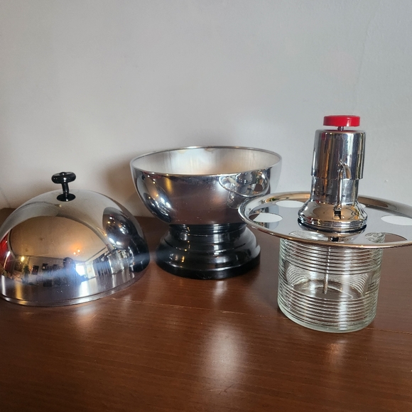 VINTAGE 1960S ART DECO ATOMIC DECANTER - Picture 3 of 5